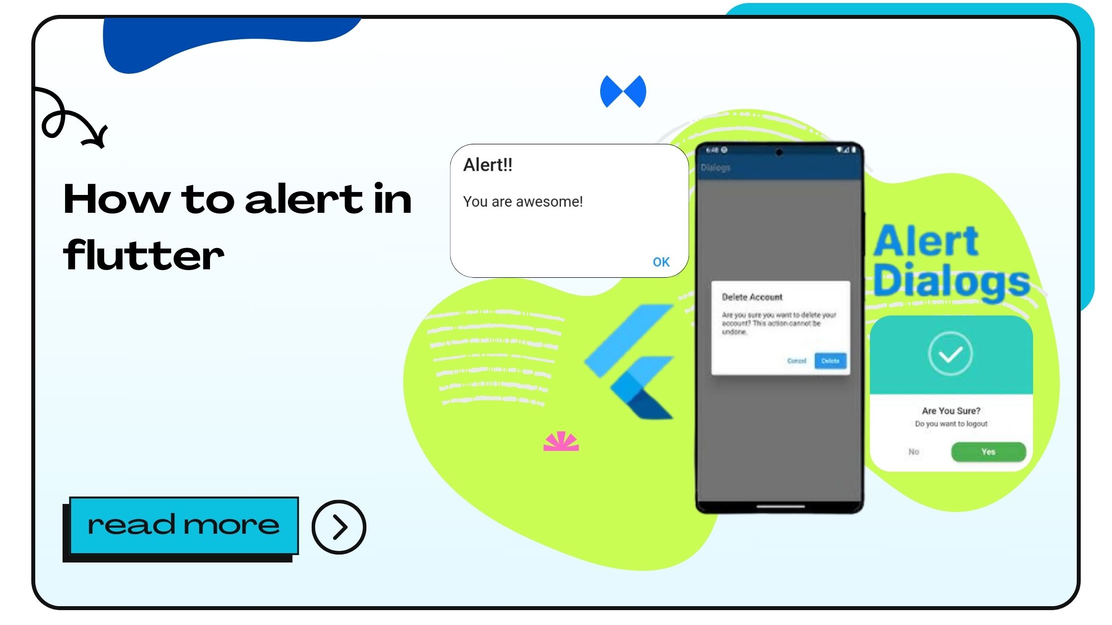 How to Alert in Flutter