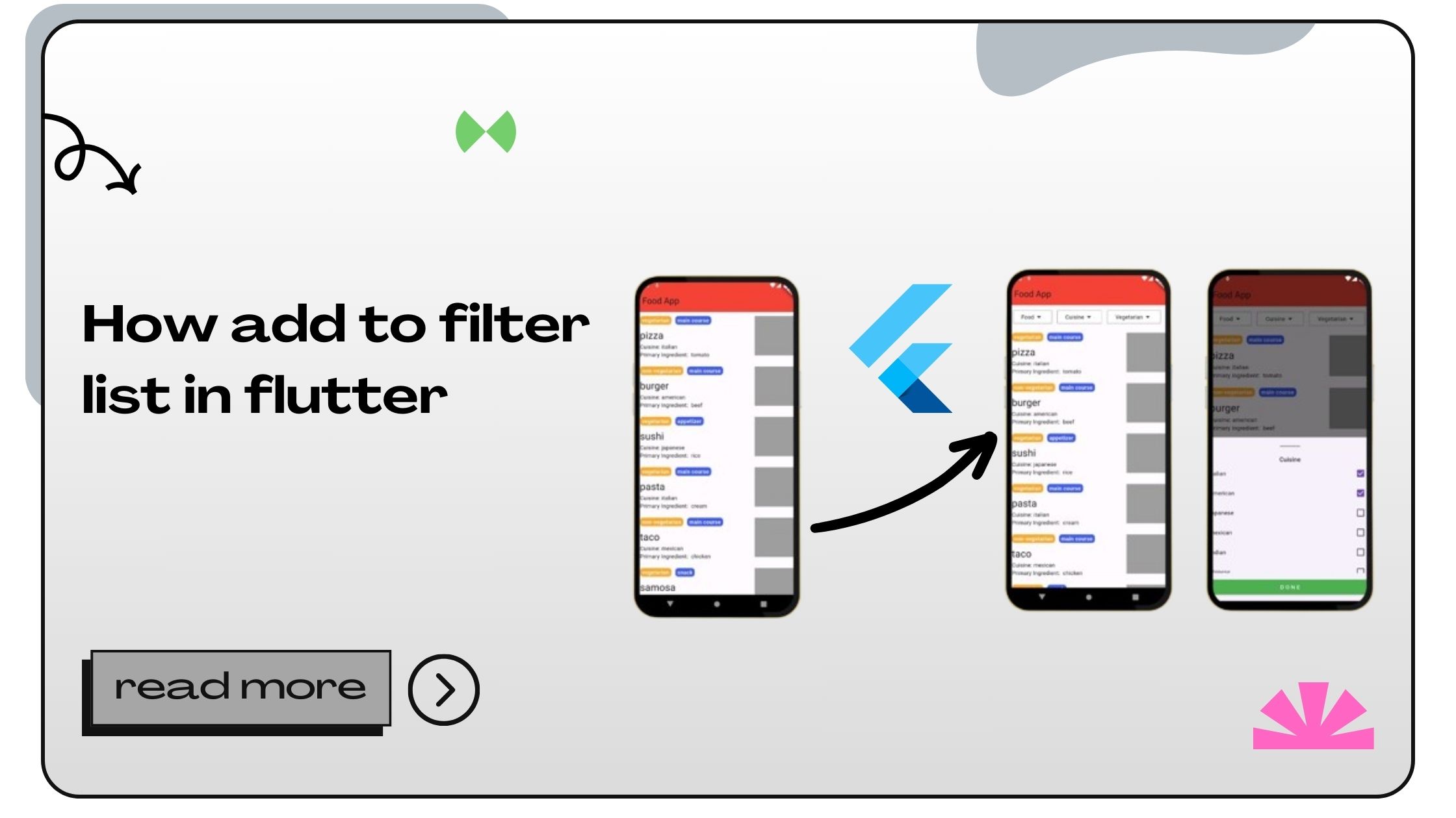 How to Add Filter List in Flutter