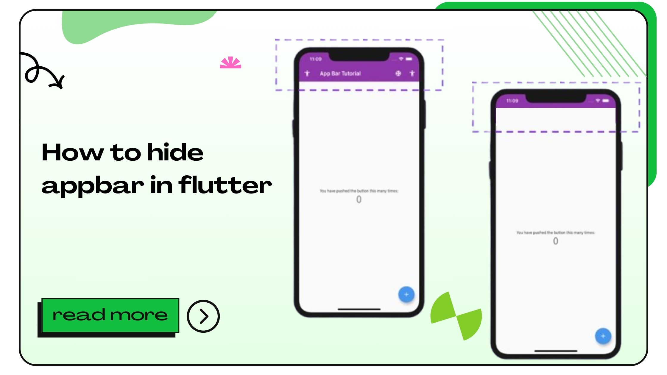 How to Hide AppBar in Flutter