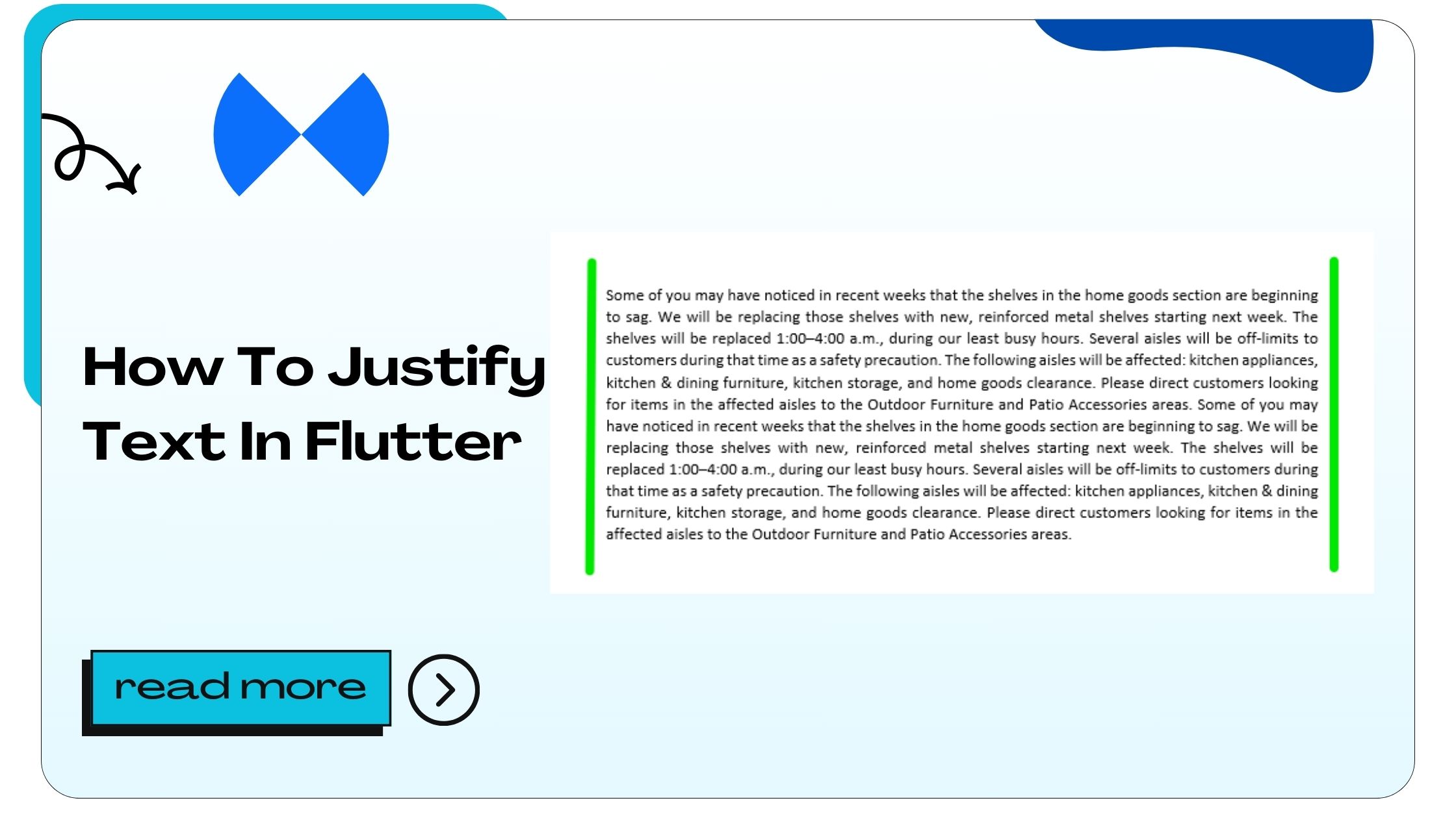 How to Justify Text in Flutter