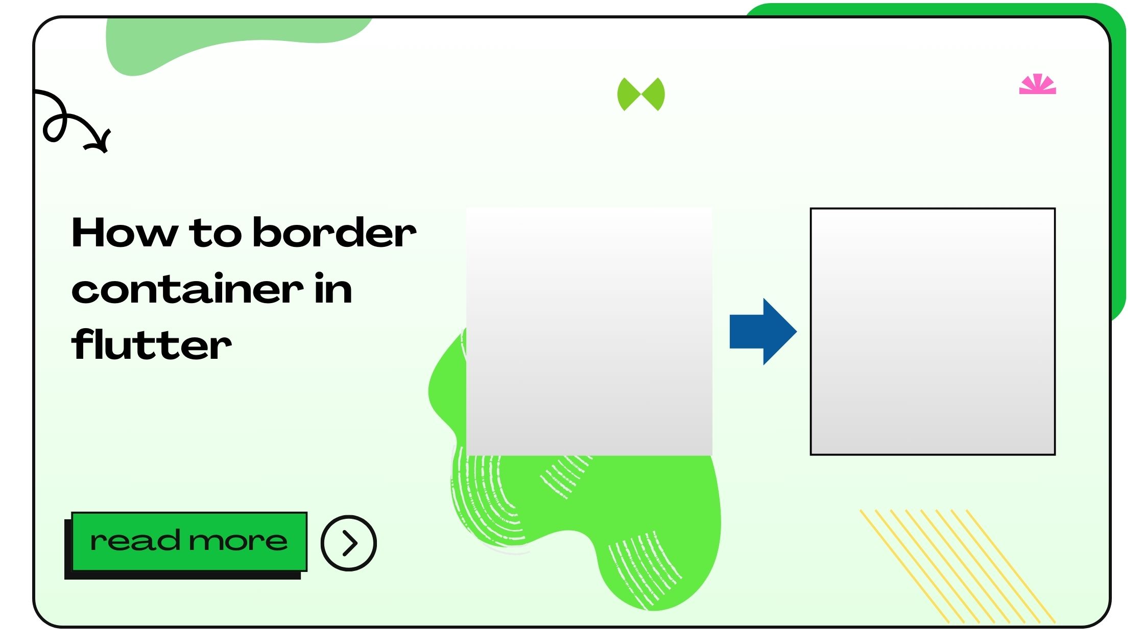 How to Border Container in Flutter?